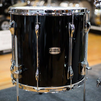Yamaha RC2J40jJSOB Recording Custom Series 4 Piece Shell Kit In Solid Black (RC2J40JSOB)