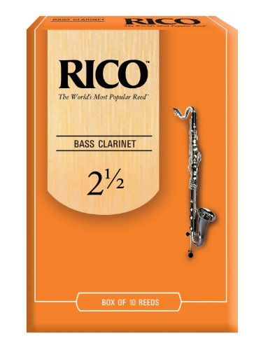 Rico Bass Clarinet 10-Pack 2.5 Strength