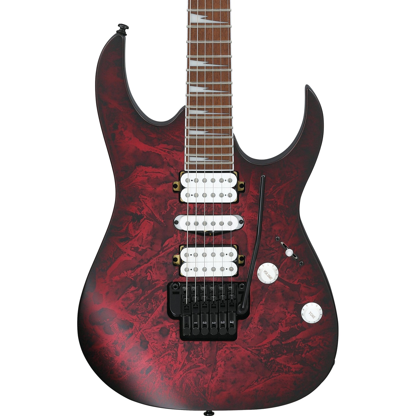 Ibanez RG470DXW RG Standard 6-String Electric Guitar - Wine Red Frozen Matte