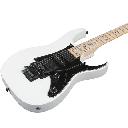 Ibanex Genesis Collection RG550 Electric Guitar - White Flat