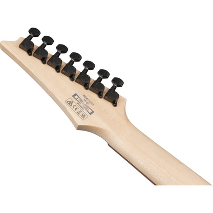 Ibanez RGA742EX RGA Standard 7-String Electric Guitar - Black Aurora Burst Matte