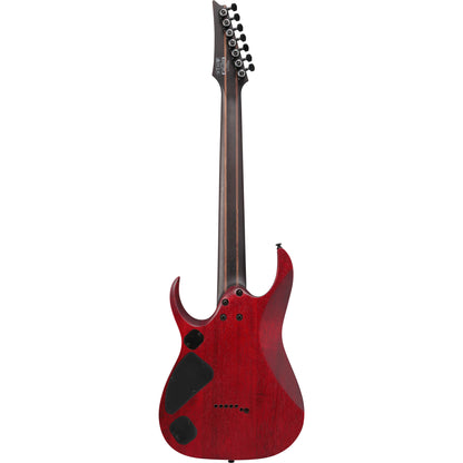 Ibanez RGD721FA RGD 7-String Electric Guitar - Stained Wine Red Burst Flat