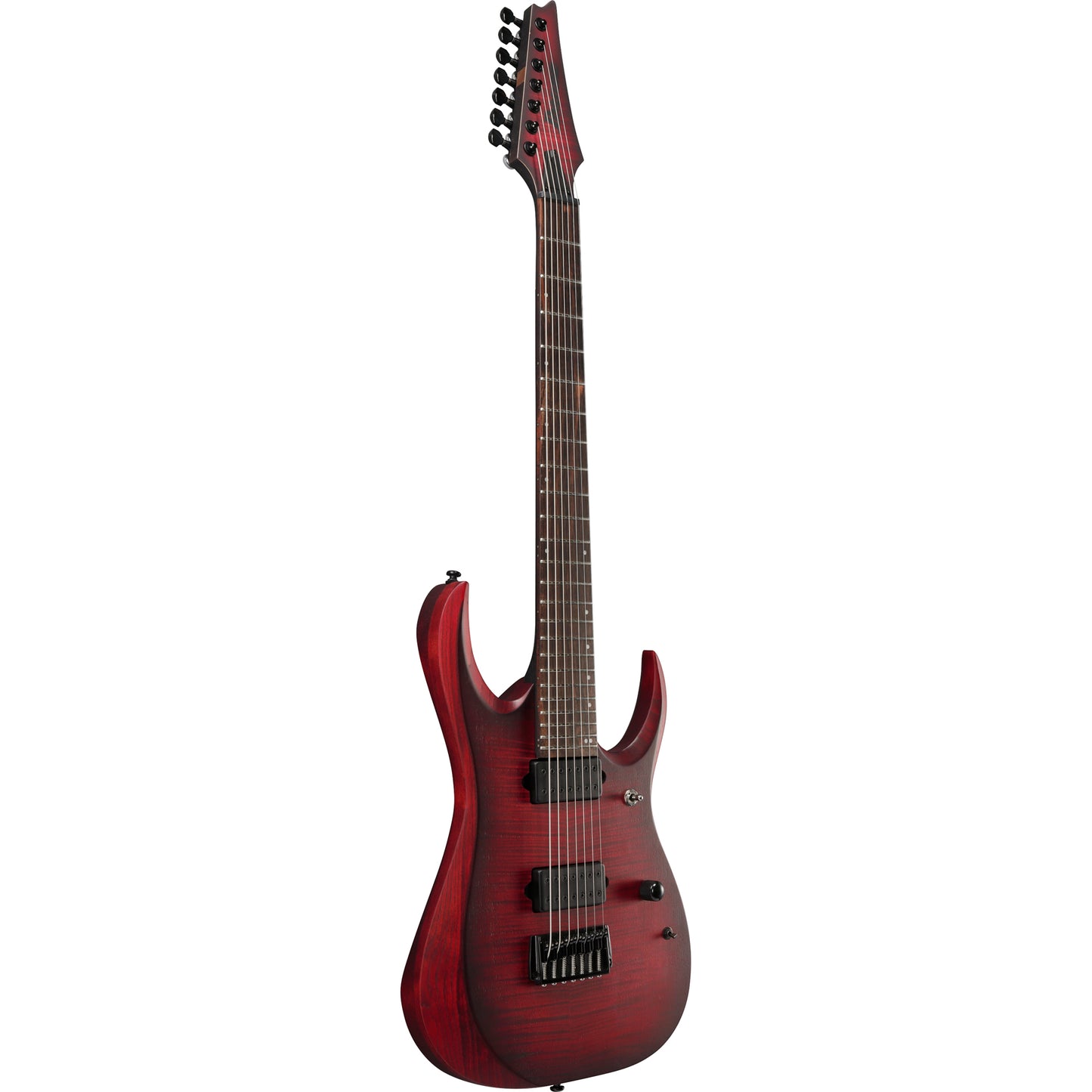 Ibanez RGD721FA RGD 7-String Electric Guitar - Stained Wine Red Burst Flat
