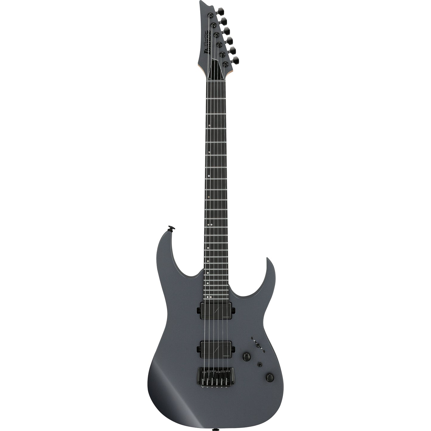 Ibanez RGR5121RB RG Prestige 6-String Electric Guitar - Gray Metallic Flat