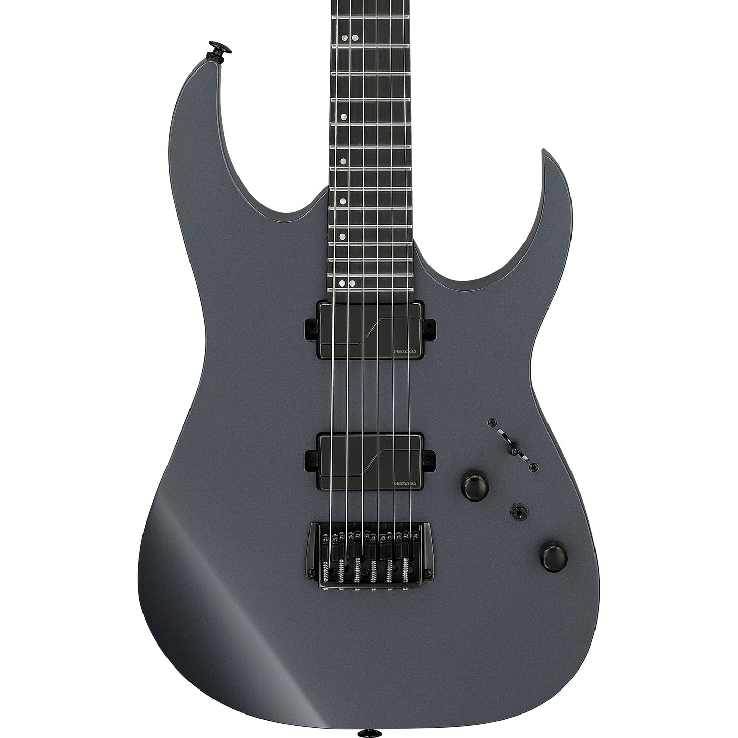 Ibanez RGR5121RB RG Prestige 6-String Electric Guitar - Gray Metallic Flat