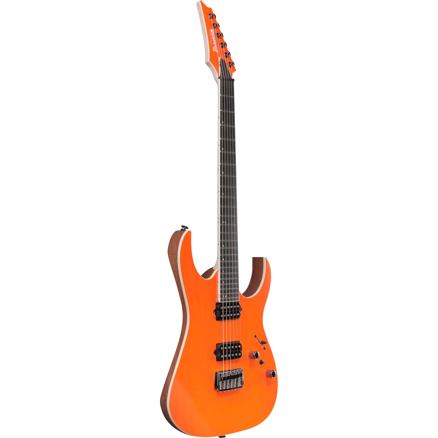 Ibanez RGR5221R RG Prestige Electric Guitar - Transparent Fluorescent Orange