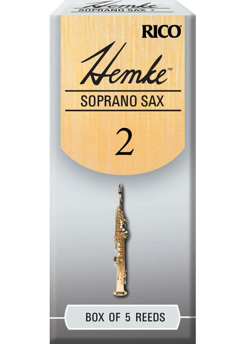 Rico Frederick Hemke Soprano Saxophone Reeds, 5 Ct., Size 2.0 Strength