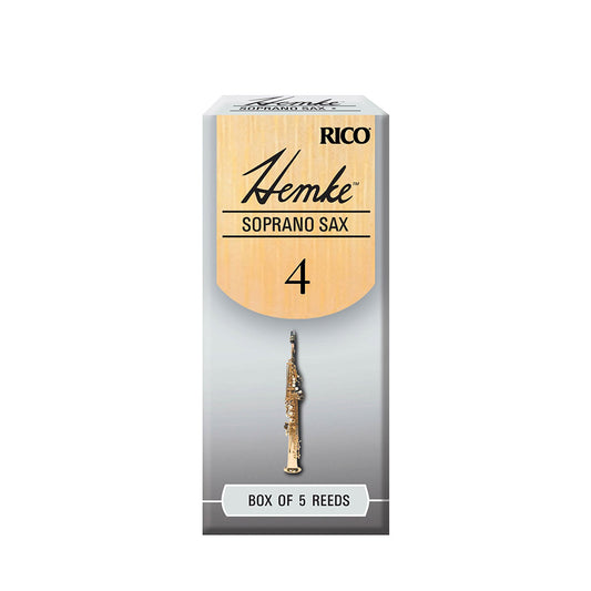 Hemke Soprano Sax Reeds Strength 4.0 5-pack