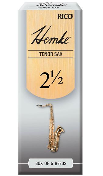 Rico Frederick L. Hemke Tenor Saxophone Reeds 5-Pack 2.5 Strength