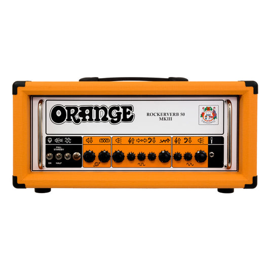 Orange Rockerverb 50 Dual-Channel 50-Watt Tube Head with Reverb (ROCKERVERB50H MK2)