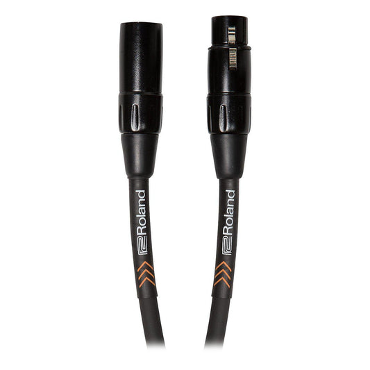 Roland Black Series Heavy-Duty XLR to XLR Balanced Microphone Cable (50')