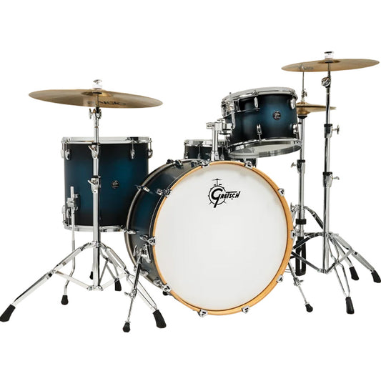 Gretsch Renown Series 4-Piece Drum Set - Satin Antique Blue Burst