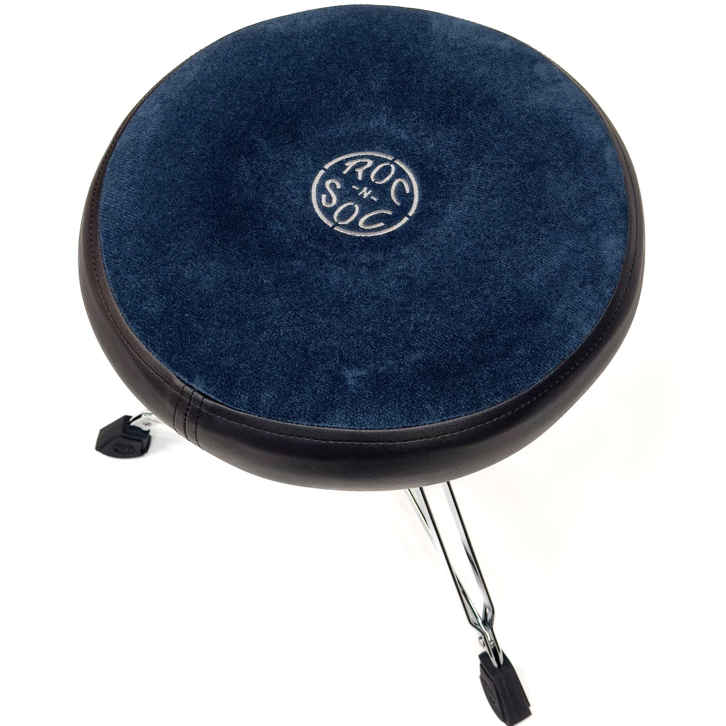 Roc N Soc Original Nitro Throne Round Seat in Blue