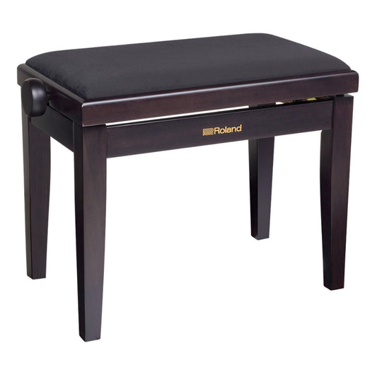 Roland RPB-220RW Piano Bench with Velour Seat - Rosewood