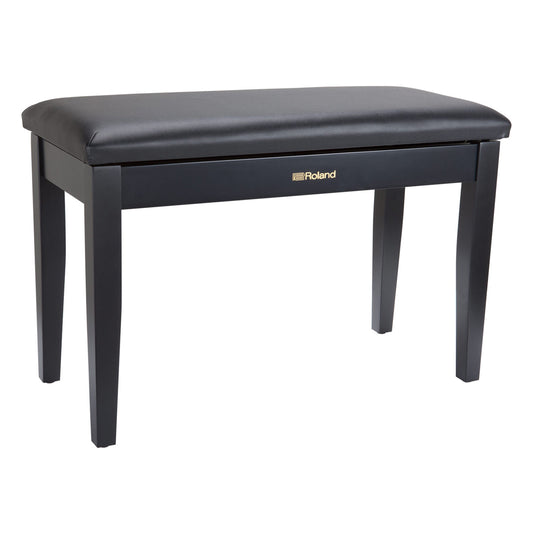 Roland RPB-D100 Duet Piano Bench with Storage Compartment (Satin Black)