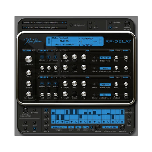 Rob Papen RP Delay Plug-in