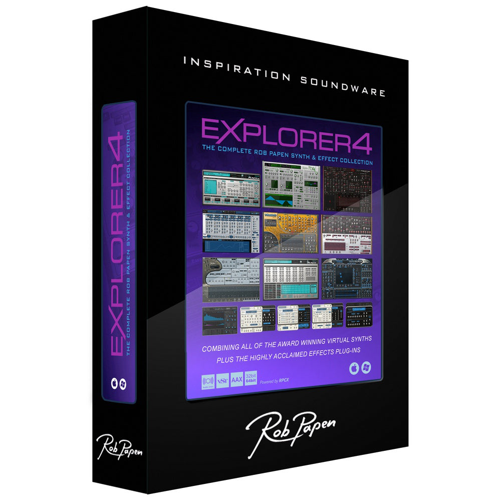 Rob Papen Explorer 4 (Upgrade From 1 Plug-In)