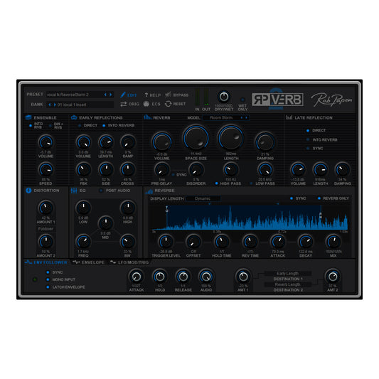 Rob Papen RP-Verb 2 Plug-In (Upgrade From RP-Verb 1)
