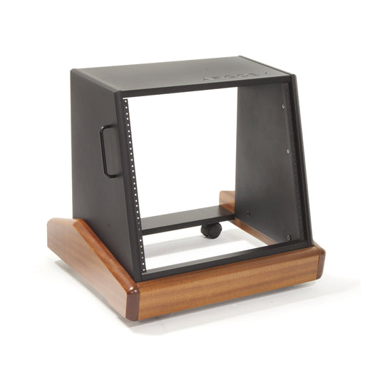 Argosy Rack 'N Roll 10 RU Forward-Facing Rackmount (Mahogany Hardwood)