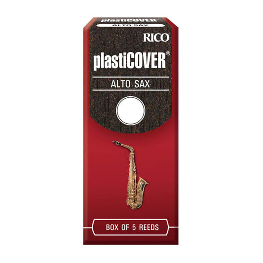 Rico Plasticover Alto Saxophone Reeds 5-Pack 1.5 Strength