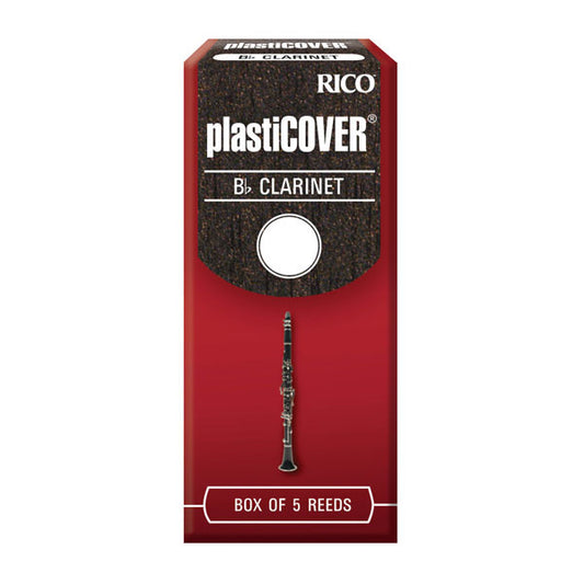 Rico Plasticover Bb Clarinet Reeds 5-Pack 2.5 Strength