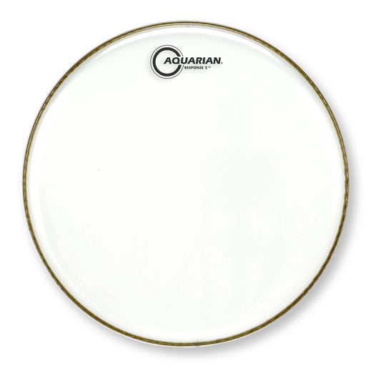 Aquarian RSP218 Response II 2-Ply Clear 18" Batter Drumhead
