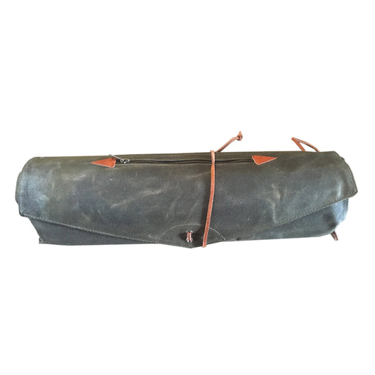 Tackle Instrument Supply Waxed Canvas Roll Up Case - Forest Green