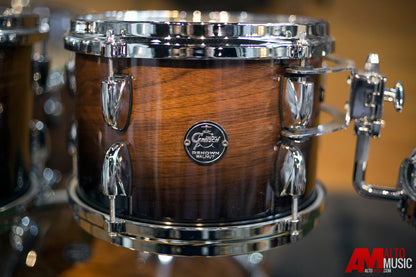 Gretsch Renown Walnut 4pc Shell Kit in Walnut to Black Fade Lacquer Finish (RW1E8246WBF)