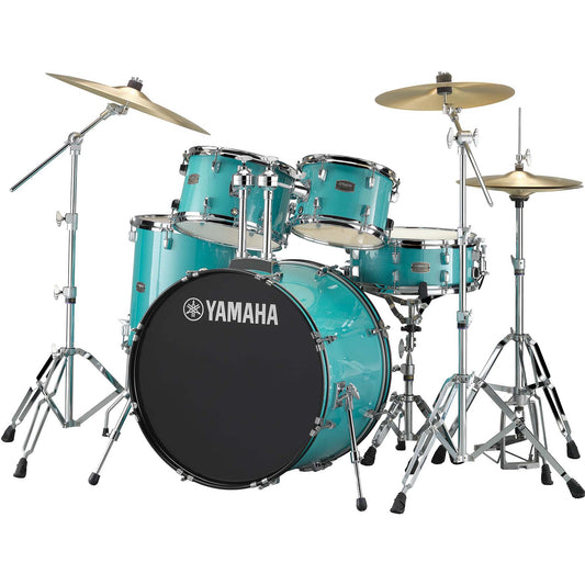 Yamaha Rydeen 5-Piece Drum Set - Turquoise Glitter