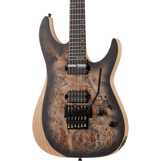 Schecter Reaper-6 FR S Electric Guitar - Satin Charcoal Burst