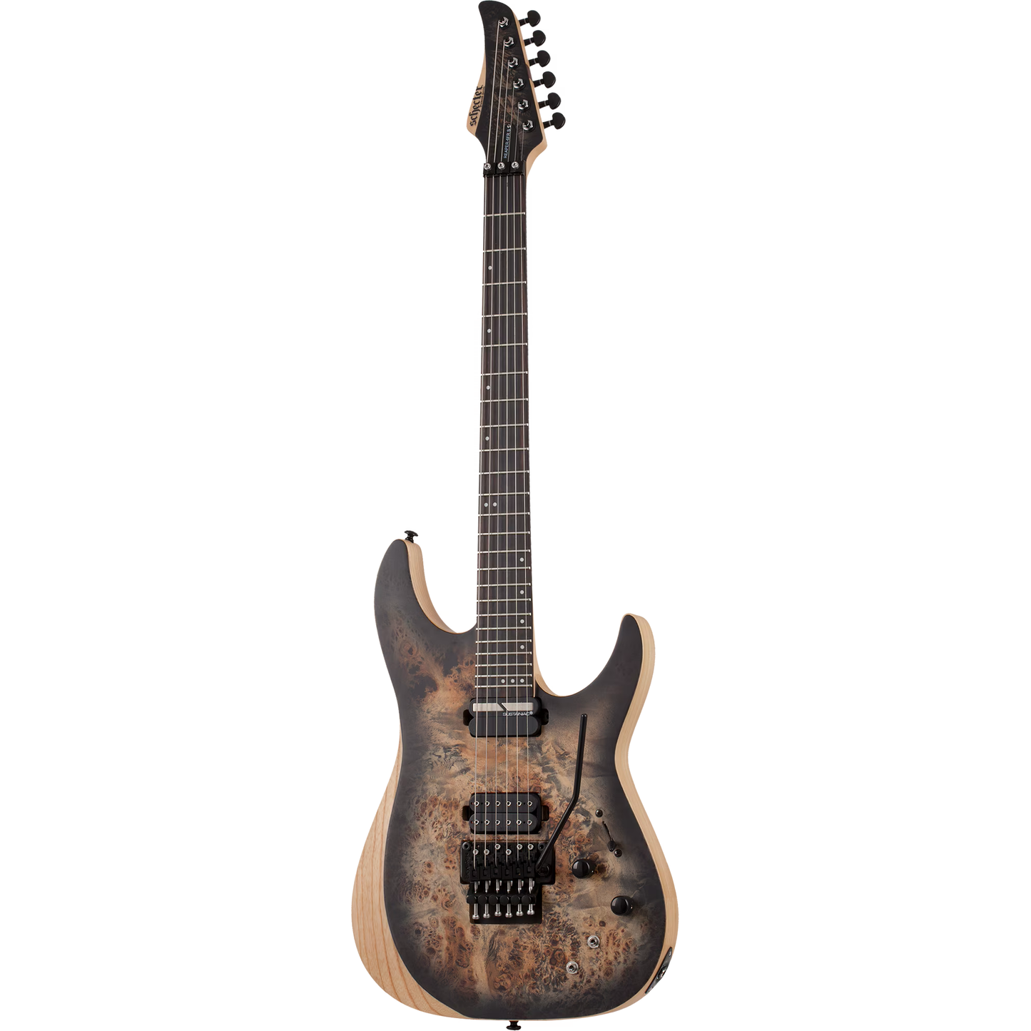 Schecter Reaper-6 FR S Electric Guitar - Satin Charcoal Burst