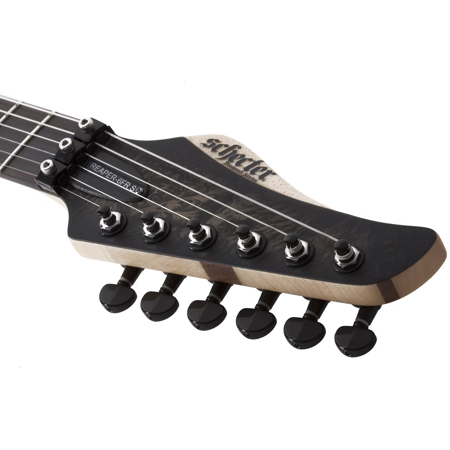 Schecter Reaper-6 FR S Electric Guitar - Satin Charcoal Burst