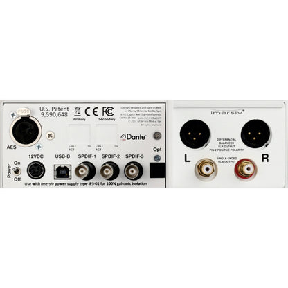 Imersiv D-1 28-Bit DAC - Silver