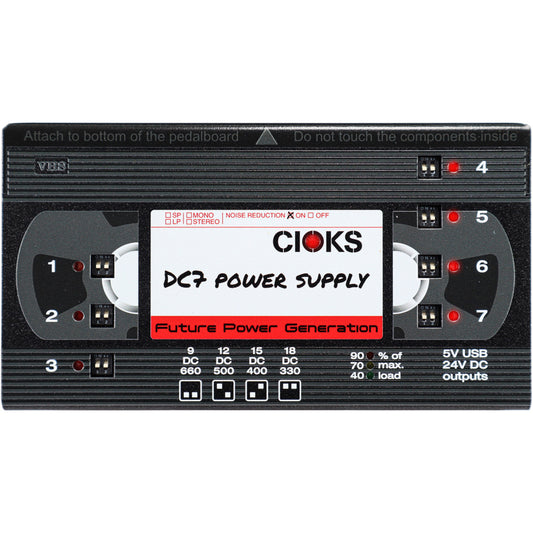Cioks Limited Edition DC7 Power Supply - VHS Tape