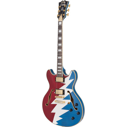 D'Angelico Grateful Dead Premier DC Semi-hollowbody Electric Guitar