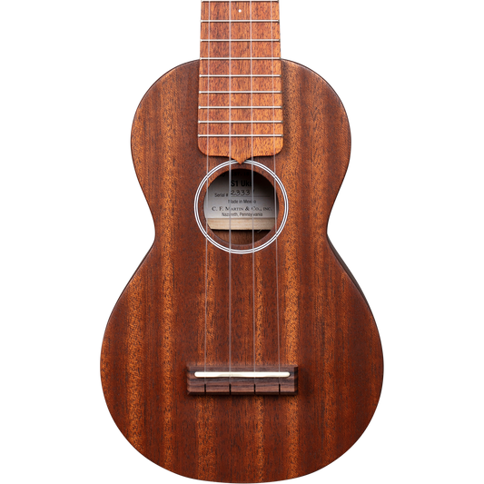 Martin S1 Soprano Ukulele All Solid Sapele With Gig Bag