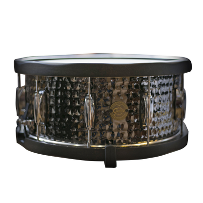 Gretsch S16514WHBSH 6.5x14" Hammered Black Steel Snare Drum