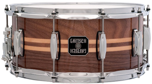 Gretsch S6514WMI 6.5x14 Eight Ply Walnut Shell Snare Drum