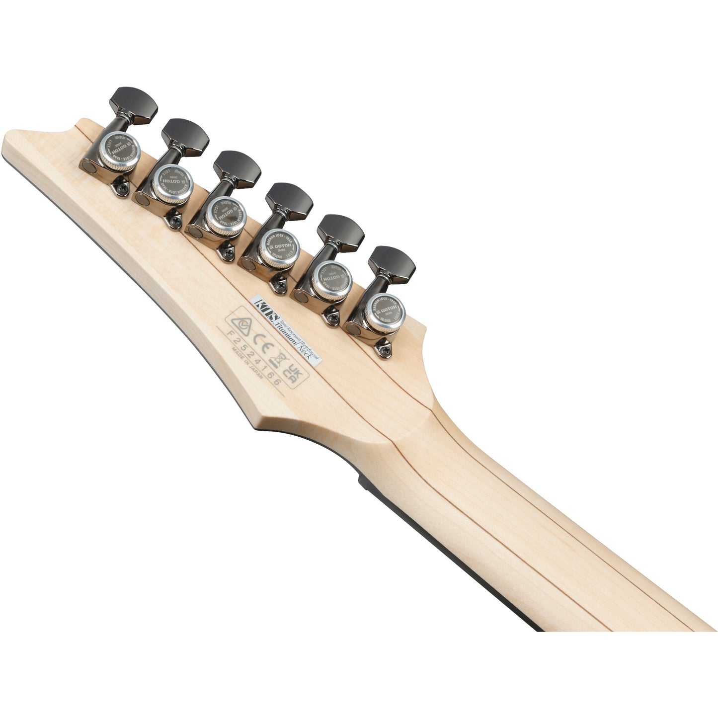 Ibanez S6621AH S Prestige 6-String Electric Guitar - Transparent Gray Burst