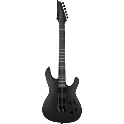 Ibanez S721RB S Iron Label 6-String Electric Guitar - Black Flat