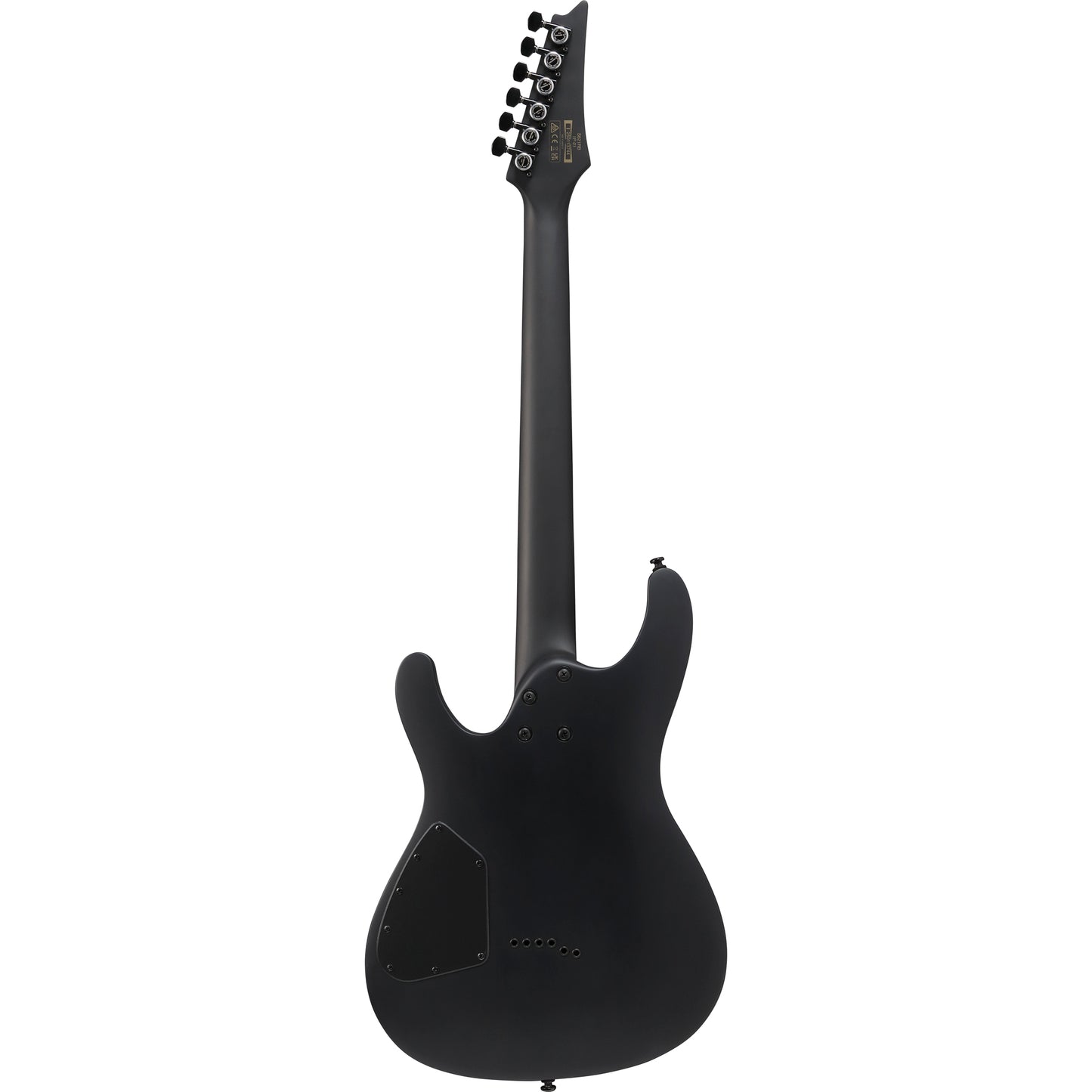 Ibanez S721RB S Iron Label 6-String Electric Guitar - Black Flat