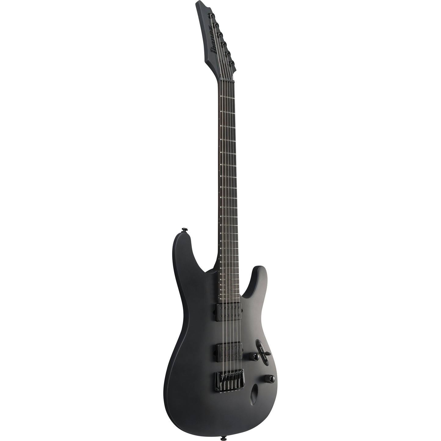Ibanez S721RB S Iron Label 6-String Electric Guitar - Black Flat