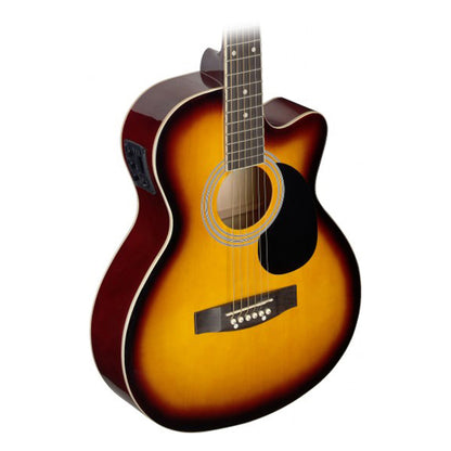 Stagg SA20ACE Acoustic / Electric Guitar Sunburst