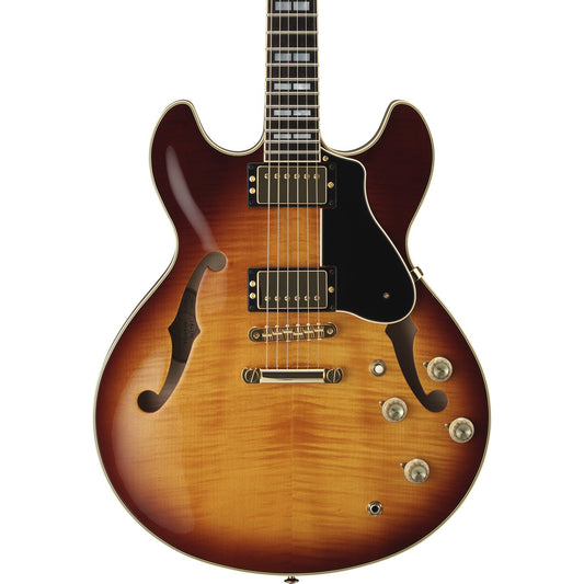 Yamaha SA2200 Semi Hollow Double-Cutaway Electric Guitar - Violin Sunburst