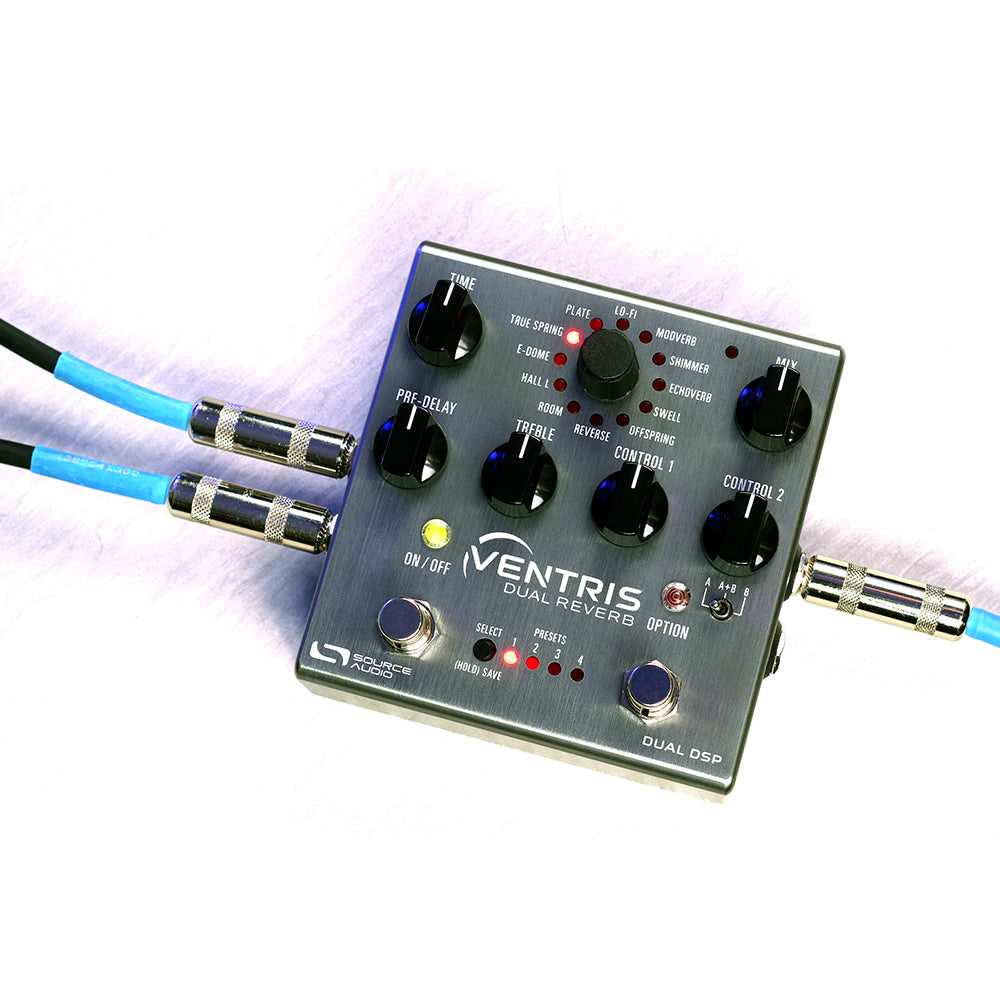 Source Audio SA262 One Series Ventris Dual Reverb Pedal Source Audio SA262 One Series Ventris Dual Reverb Pedal