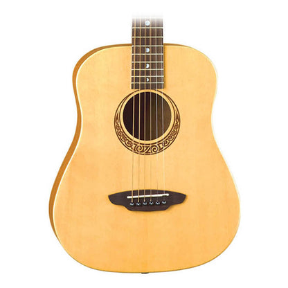 Luna Safari Series Muse Spruce 3/4-Size Travel Acoustic Guitar - Natural