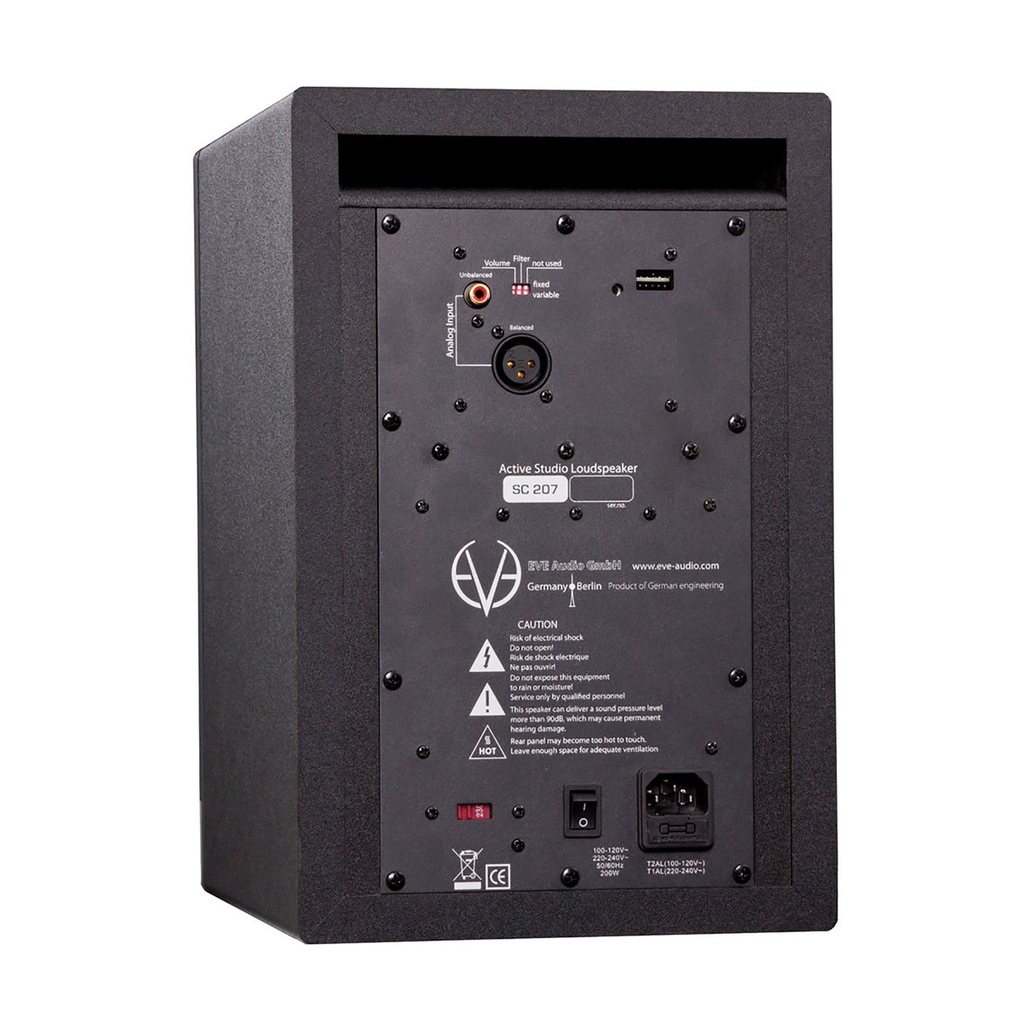 Eve Audio SC207 2-Way 7" Active Monitor (Single Speaker)