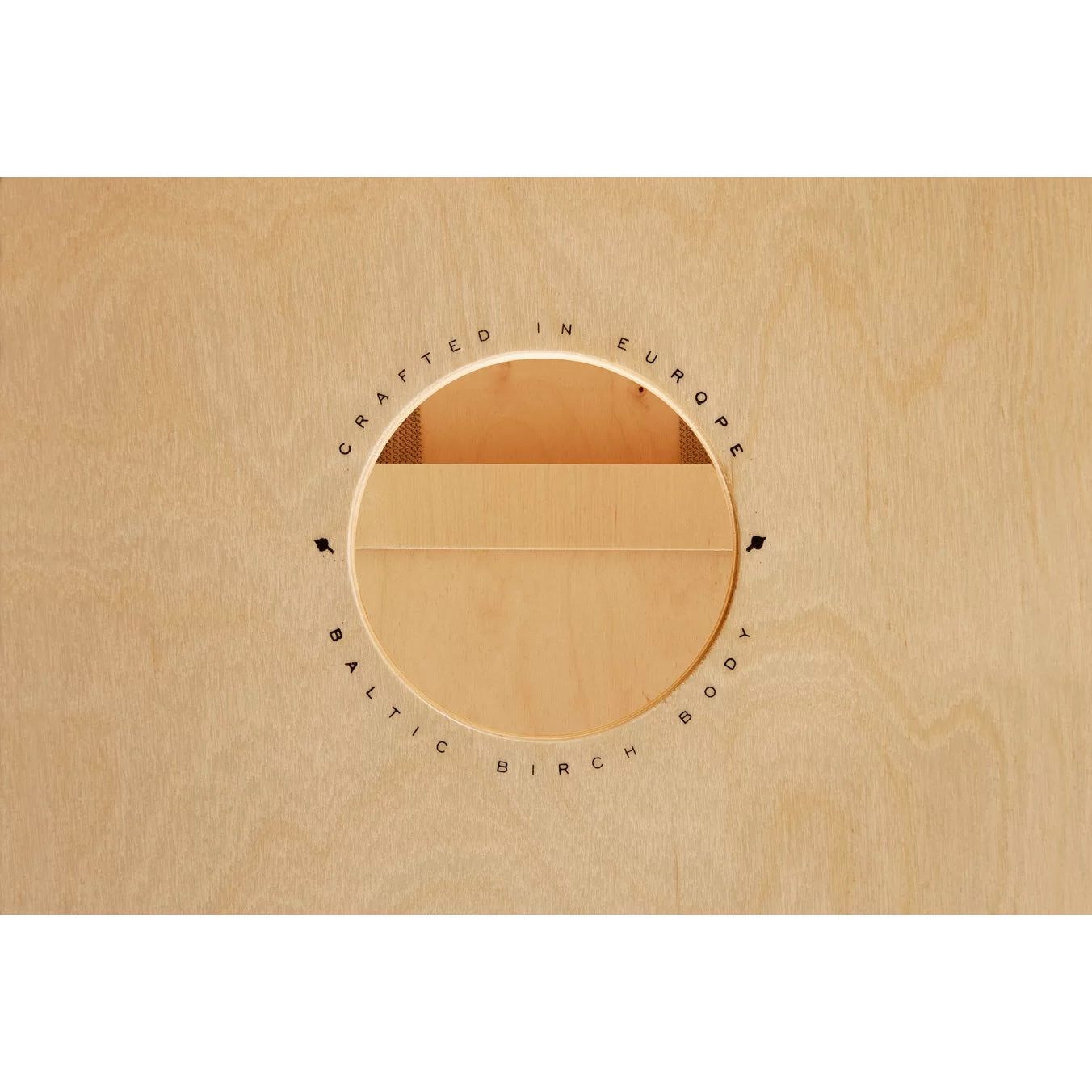 Meinl 11 3/4” x 18” Snarecraft Cajon - Baltic Birch Frontplate