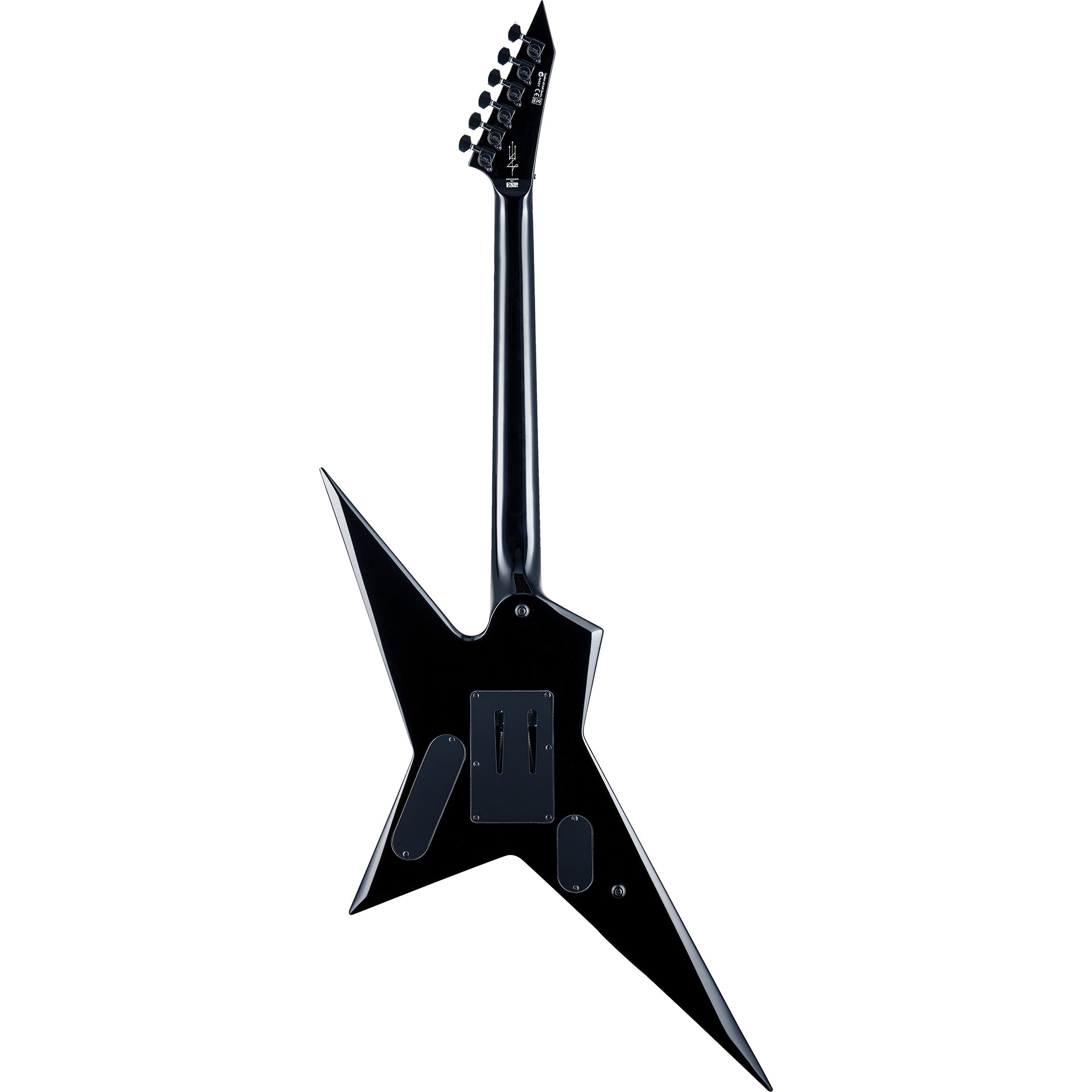 goatwhore sammy duet pedal ESP LTD SD-2 Sammy Duet Signature Model Electric Guitar, Black – Alto Music