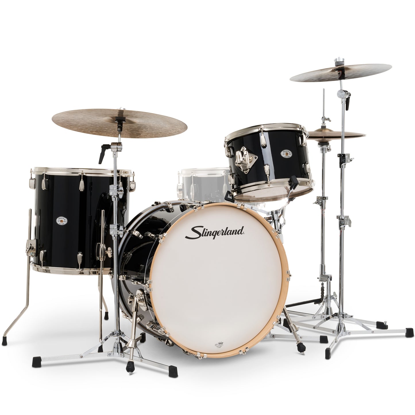 Slingerland Studio King 3-Piece Shell Kit - Notre Black